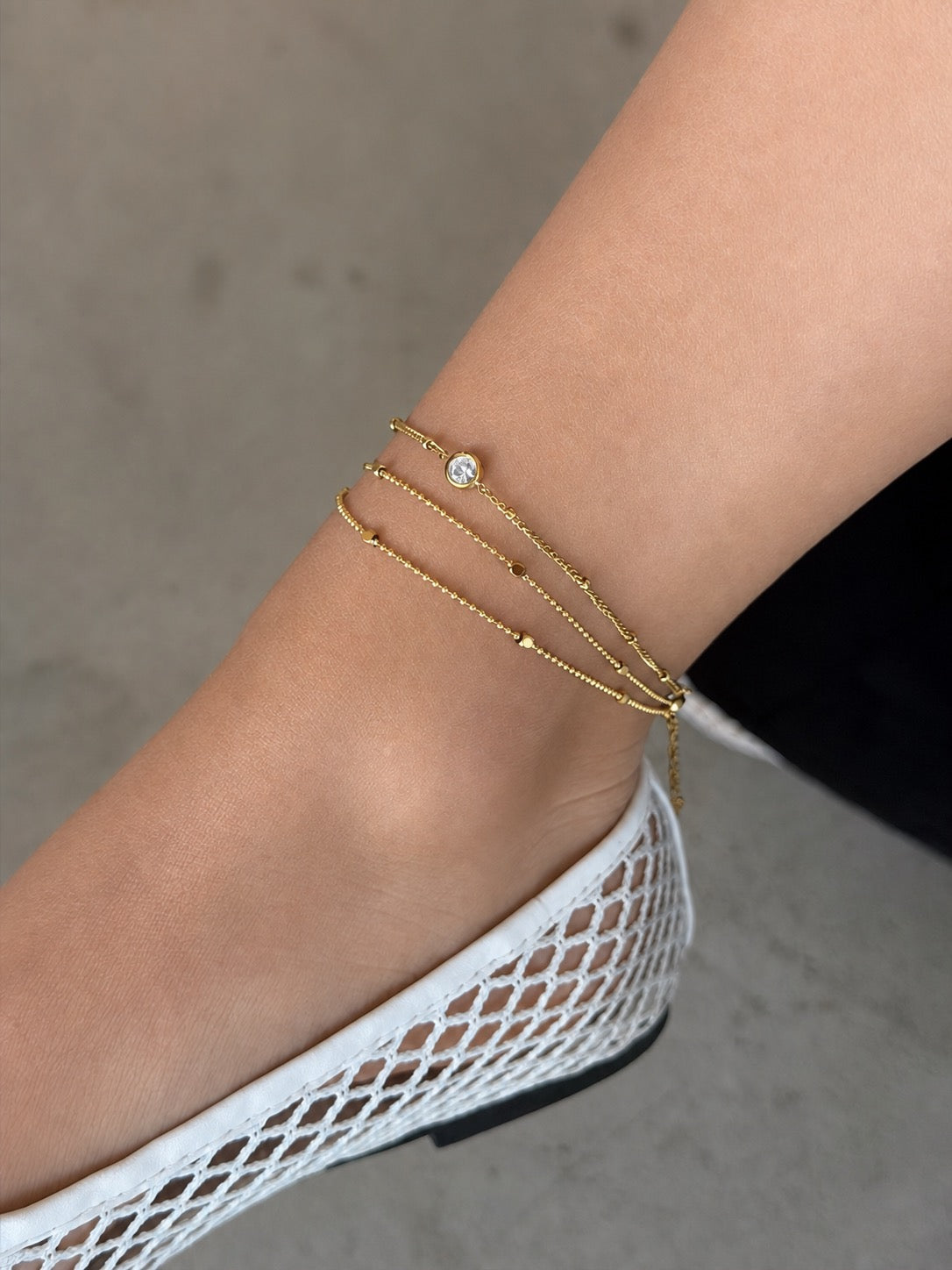 OLIVIA ANKLET
